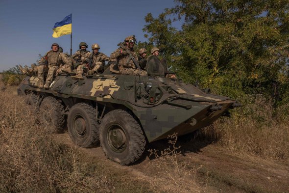 Тренування українських військових у Донецькій області