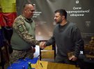Президент Володимир Зеленський зустрівся із військовими