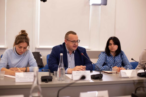 Представители Министерства социальной политики Украины