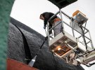 На території Київського крематорію на Байковому кладовищі розпочали ремонтні роботи після критики з боку військових