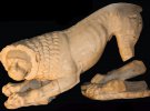 Античная мраморная скульптура льва из Херсона, похищенная российскими оккупантами