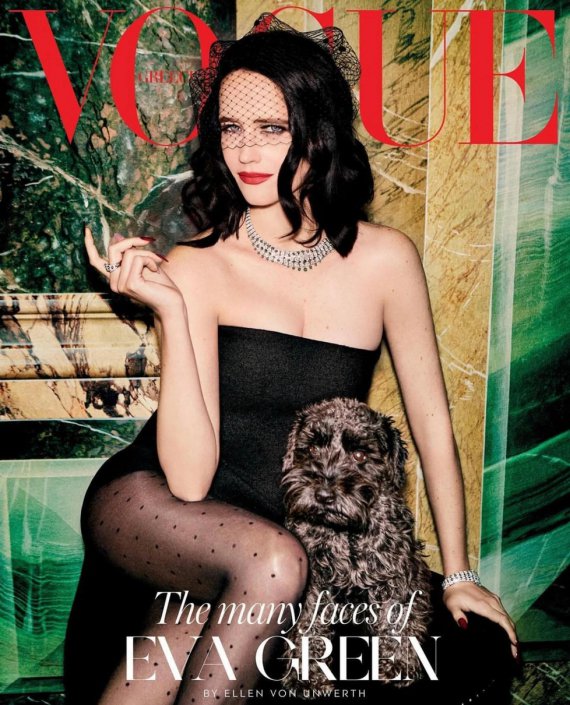 Ева Грин снялась для греческого Vogue