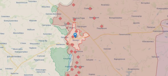 У районі Бахмута тривають важкі бої