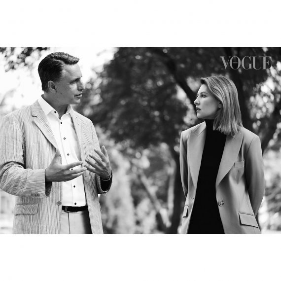 Елена Зеленская снялась для Vogue