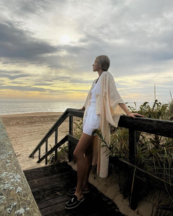 Соня Євдокименко показала, як відпочиває в США