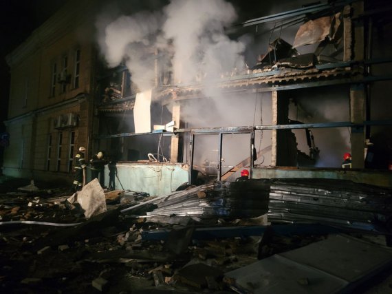 Показали наслідки обстрілу Одеси