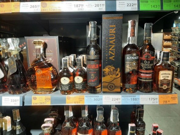 Порівняння цін на алкоголь національних виробників у торговельних мережах 
