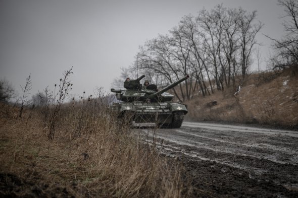 Украинские войска в Авдеевке 