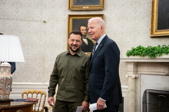 Президент Зеленський зустрівся з президентом Байденом у Білому домі у вересні 