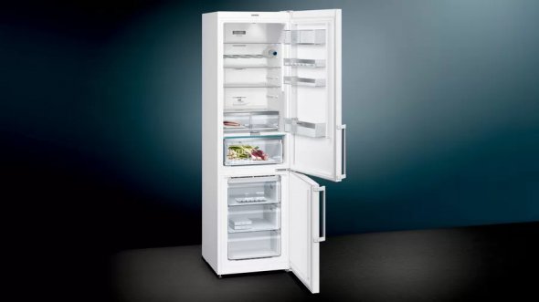 Холодильник Siemens KG39NAW306 пропонує передову технологію noFrost, яка дозволяє уникнути утворення льоду в морозильній камері