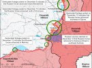 Карты боев в Украине