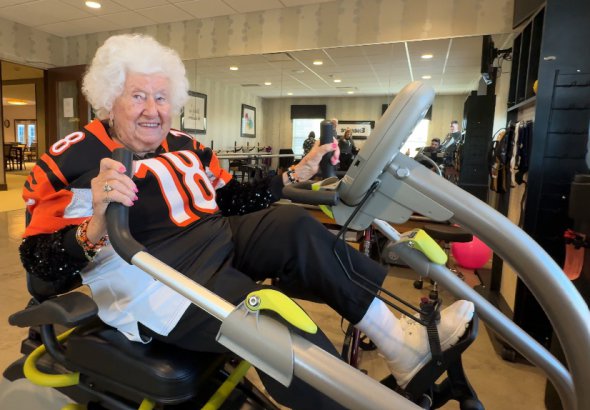105-річна американка Флоренс Хекман  розповіла свій секрет довголіття