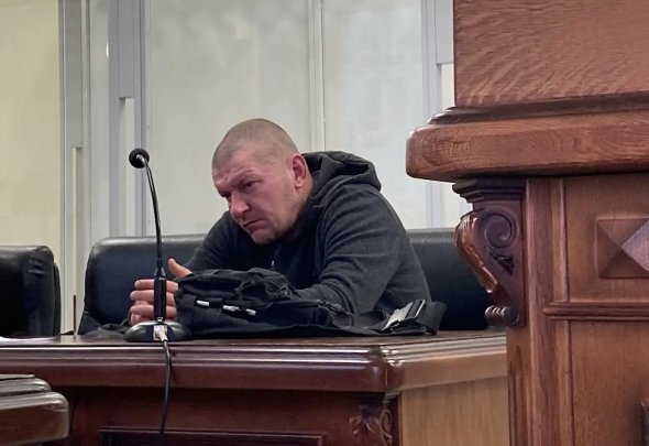 Андрій Хандрикін під час засідання Київського апеляційного суду 16 жовтня