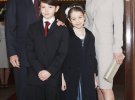 Кэтрин Зета-Джонс с мужем и детьми