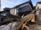 Землетрус у Японії міг зрушити великі ділянки землі на понад 1 м у бік моря