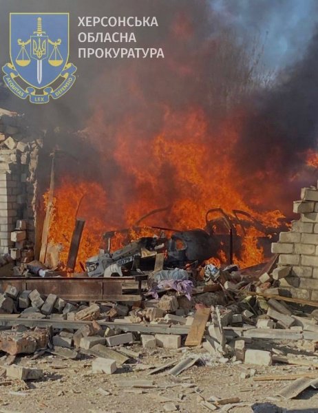 Росіяни вдарили по Херсону
