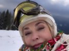Ольга Сумська поїхала в Карпати