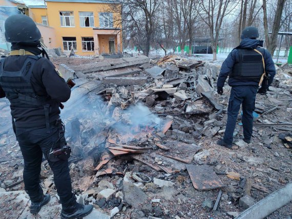 Около 07:00 оккупанты нанесли по Харькову по меньшей мере четыре ракетных удара