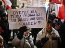 В Варшаве прошли акции протеста