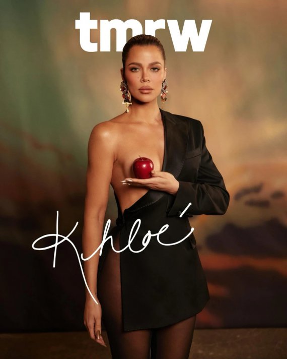 Хлоя Кардашьян снялась для TMRW Magazine