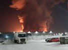 В российском Санкт-Петербурге произошел масштабный пожар