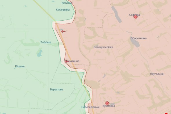 За даними аналітиків, російські окупанти захопили село Крохмальне на Харківщині