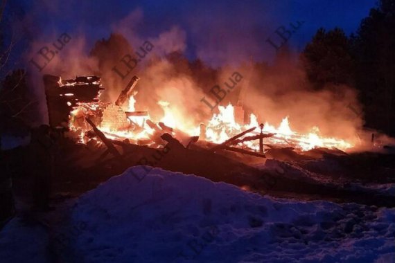 Сгорел дом Игоря Мазепы в Черниговской области