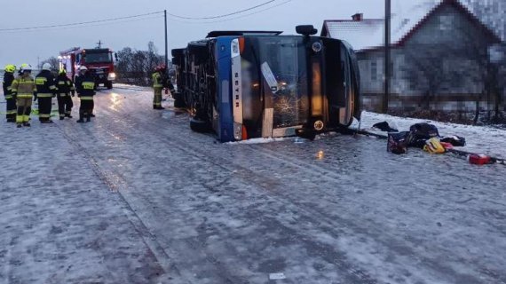 В Польше попал в ДТП автобус с украинцами