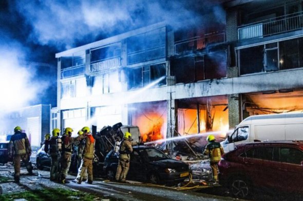 В Нидерландах взорвался жилой комплекс