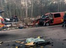 У Рівненській області сталася смертельна ДТП за участю мікроавтобуса та вантажівки