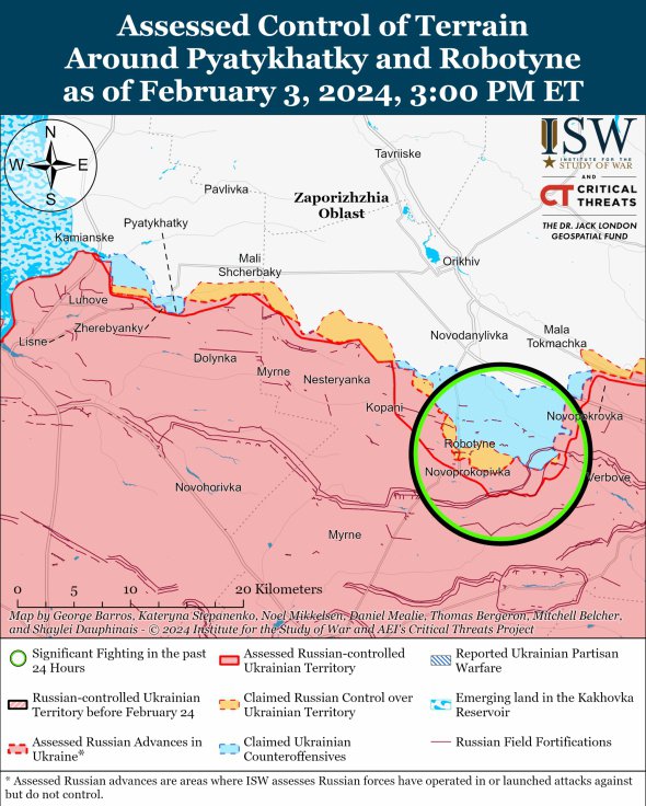 Боевые действия в Запорожской области