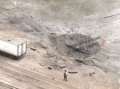 Вирва в одному із районів столиці