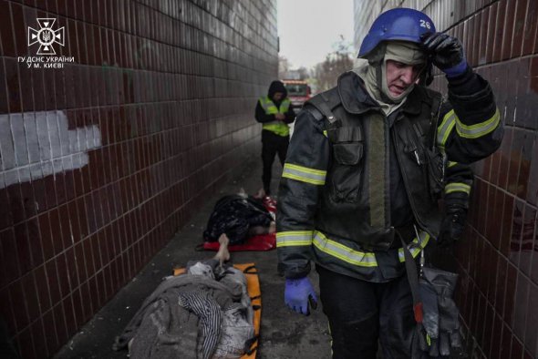 Це вже третя ракетна атака на столицю від початку року