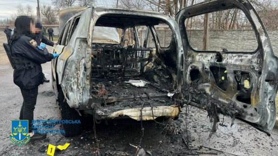 У Нікополя розстріляли авто з заступником міського голови