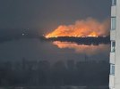 В Киеве произошел большой пожар