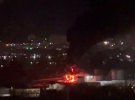 Масштабна пожежа внаслідок атаки БпЛа по нафтобазі в Орлі