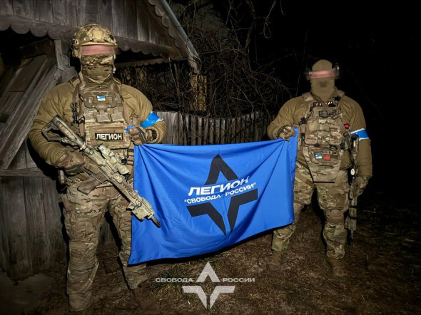 Бойцы легиона "Свобода России" заявили, что ночевали на территории РФ