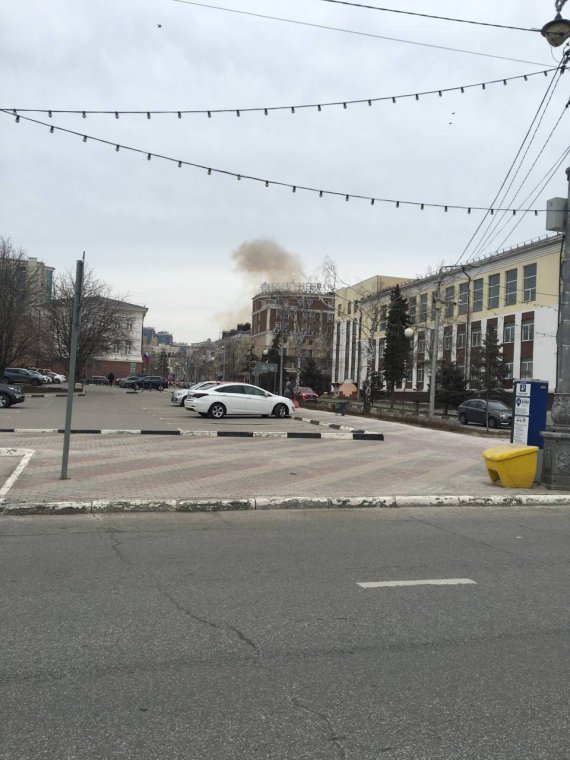 Наслідки атаки на Бєлгород, прильот по штабу ФСБ