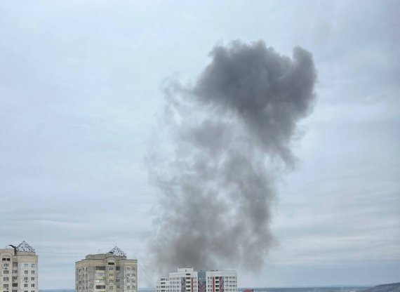 В российском Белгороде раздаются взрывы