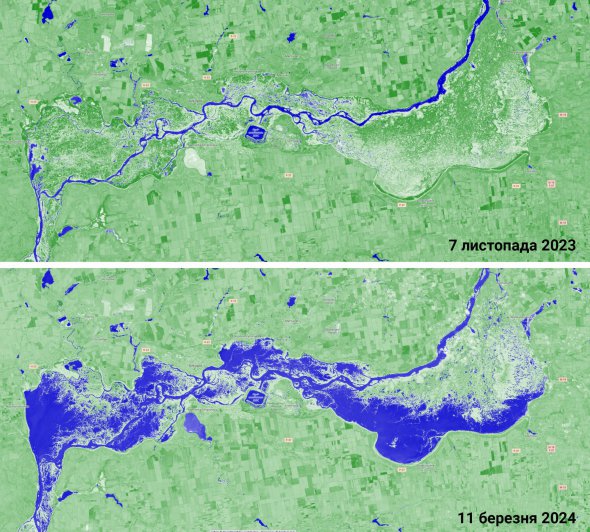 У Каховське водосховище знову почала прибувати вода