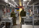 Укрзализныця впервые продемонстрировали медицинский эвакуационный поезд