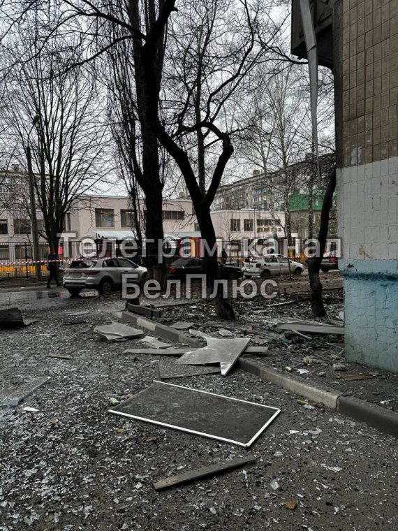 У Бєлгороді вранці 16 березня пролунали вибухи