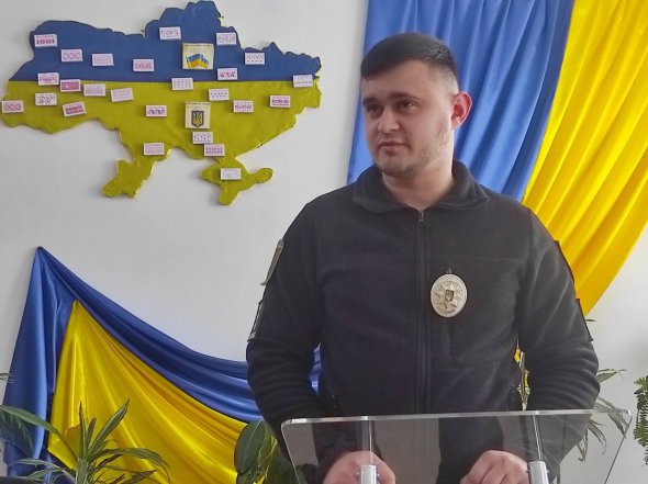 Євген Риндич - поліцейський, котрий несе службу у прикордонних селах Сумщини