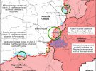 Карты боев в Украине