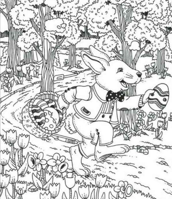 Головоломка на тему Великодня: знайдіть прихований півмісяць