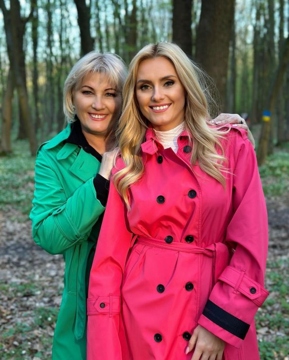 Ірина Федишин з матір'ю