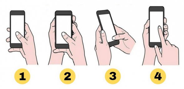 Тест на особистість: спосіб тримання телефону розкриває ваші приховані риси характеру