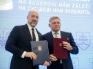 Премьеры-министр Денис Шмыгаль и премьер-министр Словакии Роберт Фицо провели межправительственные консультации