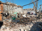 Разрушение в Очакове из-за атаки Шахедов