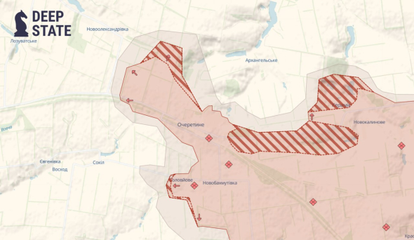 Изменения в карте боевых действий на Донбассе